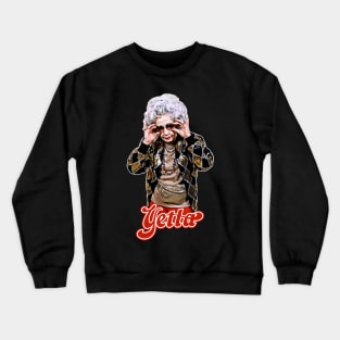 Grandma Yetta - 90s Style Fan Design Crewneck Sweatshirt